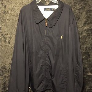 Navy Blue Polo Jacket